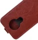 Nokia 3.4 Hoesje Verticale Flip Case Bruin afbeelding 4