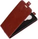 Nokia 3.4 Hoesje Verticale Flip Case Bruin afbeelding 1