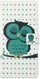 Nokia 3.4 Hoesje Portemonnee Book Case met Uil Print afbeelding 1