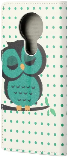Nokia 3.4 Hoesje Portemonnee Book Case met Uil Print afbeelding 4