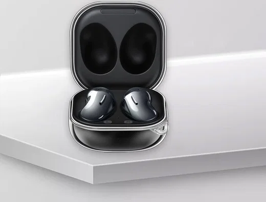 Samsung Galaxy Buds Live/Buds 2/Pro Hoesje Hard Plastic Case Clear afbeelding 5