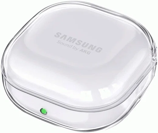 Samsung Galaxy Buds Live/Buds 2/Pro Hoesje Hard Plastic Case Clear afbeelding 1