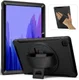 Samsung Galaxy Tab A7 (2020 / 2022) Hoes 360 Graden Kickstand Zwart afbeelding 5