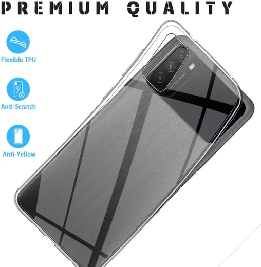 Xiaomi Poco M3 Hoesje Back Cover Dun TPU Transparant afbeelding 7