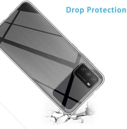 Xiaomi Poco M3 Hoesje Back Cover Dun TPU Transparant afbeelding 8
