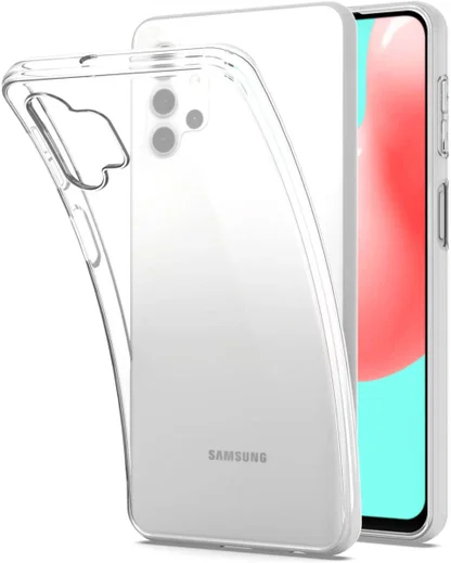 Samsung Galaxy A32 5G Hoesje Back Cover Dun TPU Transparant afbeelding 1