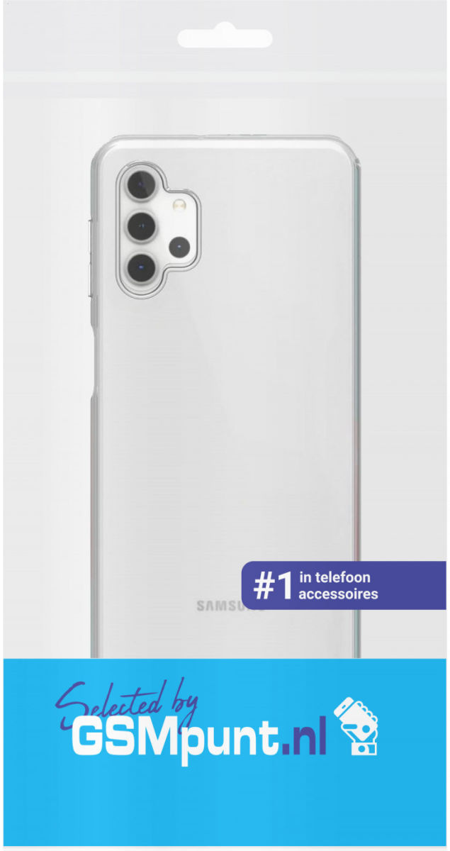 Samsung Galaxy A32 5G Hoesje Back Cover Dun TPU Transparant afbeelding 3
