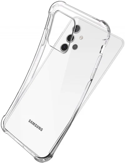 Samsung Galaxy A32 5G Hoesje Schokbestendig Transparant afbeelding 4