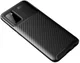 Samsung Galaxy A02s Hoesje Siliconen Carbon TPU Back Cover Zwart afbeelding 6