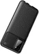 Samsung Galaxy A02s Hoesje Siliconen Carbon TPU Back Cover Zwart afbeelding 10