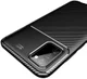 Samsung Galaxy A02s Hoesje Siliconen Carbon TPU Back Cover Zwart afbeelding 11