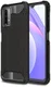 Xiaomi Poco M3/Redmi 9T Hoesje Shock Proof Hybride Back Cover Zwart afbeelding 1