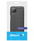 Samsung Galaxy A12 Hoesje Geborsteld TPU Flexibele Back Cover Zwart afbeelding 2