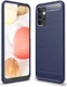 Samsung Galaxy A32 5G Hoesje Geborsteld TPU Flexibele Back Cover Blauw afbeelding 5