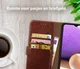 Rosso Element Samsung Galaxy A32 5G Hoesje Book Cover Bruin afbeelding 9