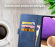 Rosso Element Samsung Galaxy A32 5G Hoesje Book Cover Blauw afbeelding 10