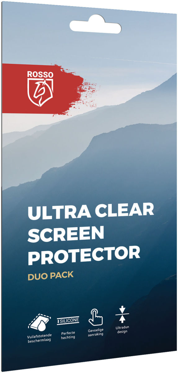 Rosso Samsung Galaxy A12 Screen Protector Ultra Clear Duo Pack afbeelding 6