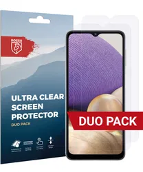Rosso Samsung Galaxy A32 5G Screen Protector Ultra Clear Duo Pack afbeelding