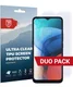 Rosso Motorola Moto E7 Screen Protector Ultra Clear Duo Pack afbeelding 1