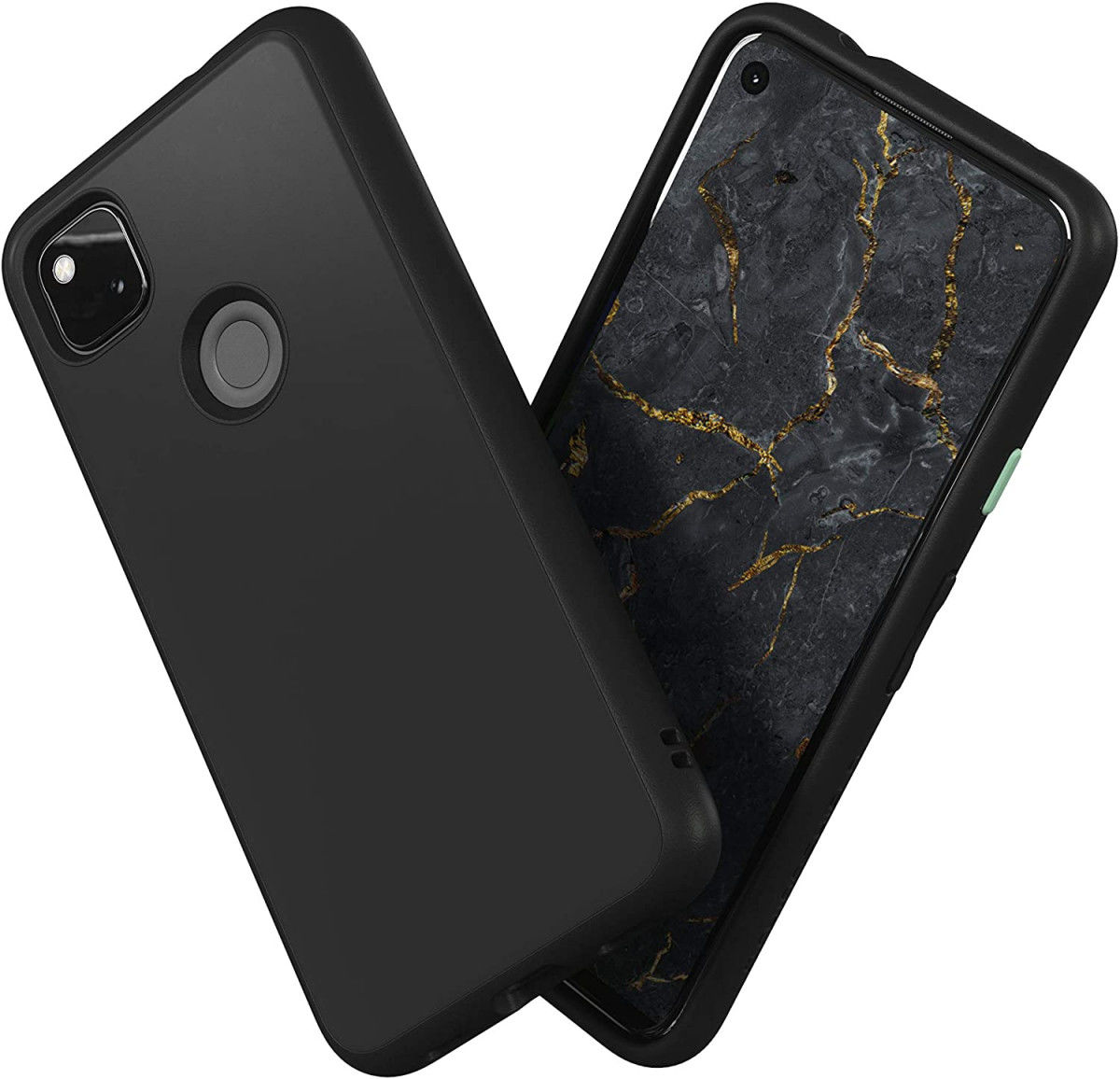 RhinoShield SolidSuit Google Pixel 4a 5G Hoesje Classic Zwart afbeelding 1
