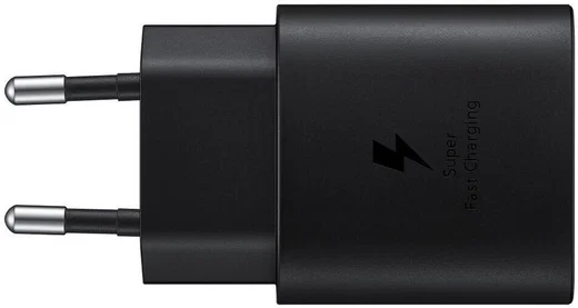 Originele Samsung 25W Power Adapter Fast Charge USB-C Adapter Zwart afbeelding 6