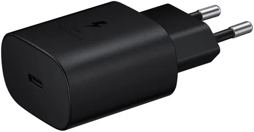 Originele Samsung 25W Power Adapter Fast Charge USB-C Adapter Zwart afbeelding 1