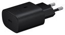 Originele Samsung 25W Power Adapter Fast Charge USB-C Adapter Zwart