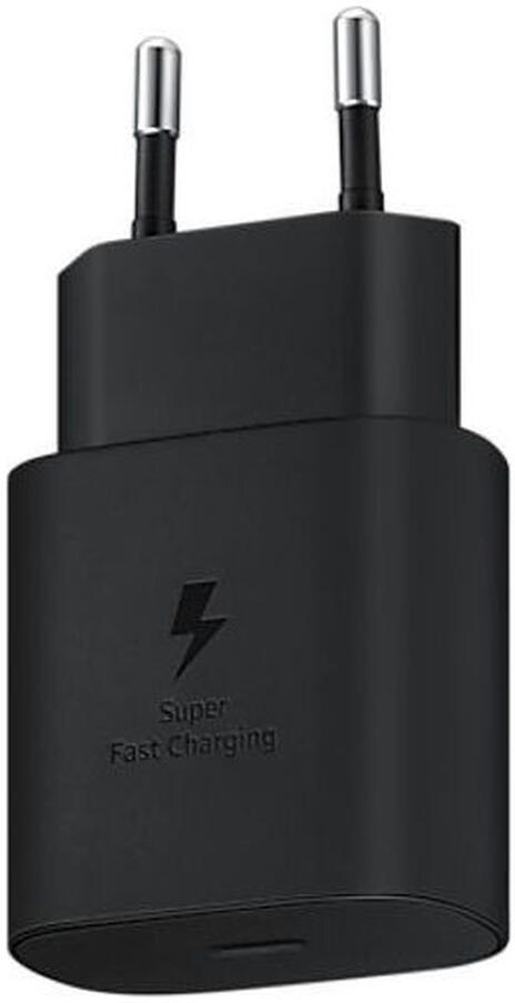 Originele Samsung 25W Power Adapter Fast Charge USB-C Adapter Zwart afbeelding 7