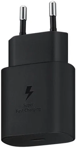 Originele Samsung 25W Power Adapter Fast Charge USB-C Adapter Zwart afbeelding 7