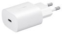 Originele Samsung 25W Power Adapter Fast Charge USB-C Adapter Wit