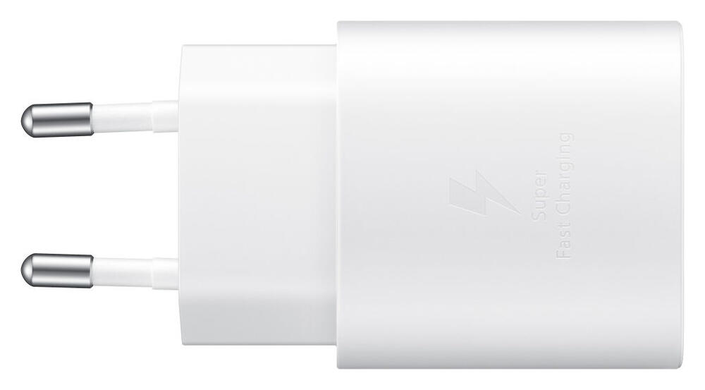 Originele Samsung 25W Power Adapter Fast Charge USB-C Adapter Wit afbeelding 5