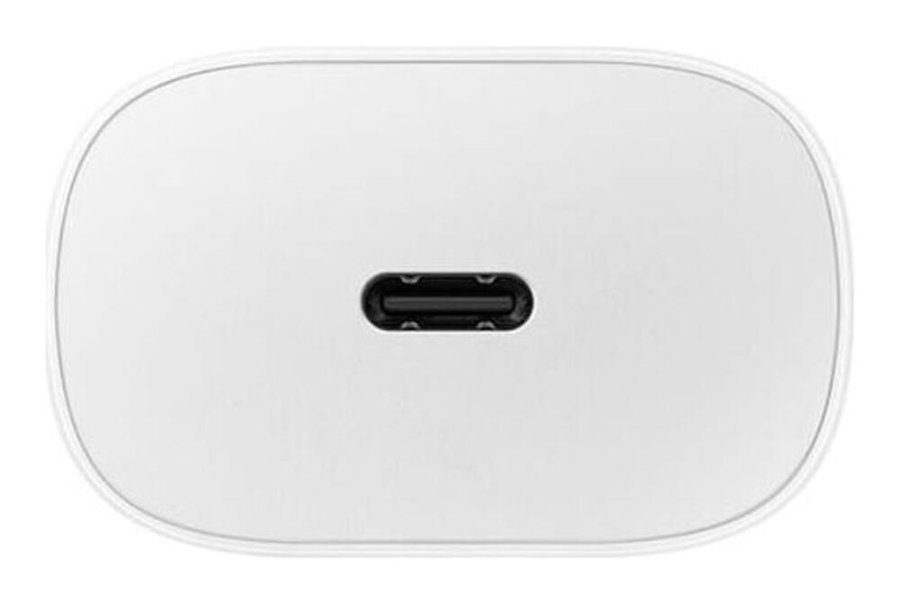 Originele Samsung 25W Power Adapter Fast Charge USB-C Adapter Wit afbeelding 2