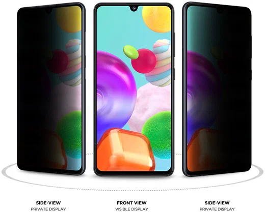 Eiger Samsung Galaxy A41 Privacy Glass Screen Protector Gebogen afbeelding 3