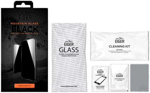 Eiger Samsung Galaxy A41 Privacy Glass Screen Protector Gebogen afbeelding 5