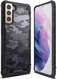 Ringke Fusion X Samsung Galaxy S21 Hoesje Camo Zwart afbeelding 1