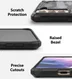 Ringke Fusion X Samsung Galaxy S21 Hoesje Camo Zwart afbeelding 6