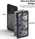 Ringke Fusion X Samsung Galaxy S21 Plus Hoesje Camo Zwart afbeelding 4