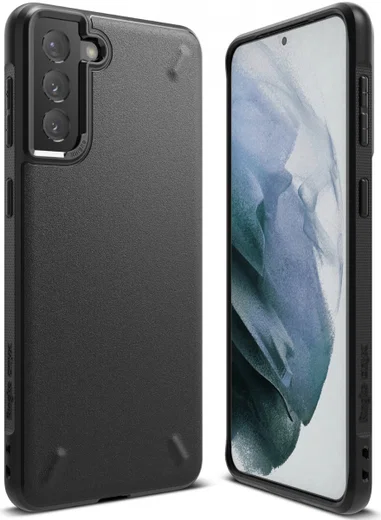 Ringke Onyx Samsung Galaxy S21 Plus Hoesje Flexibel TPU Zwart afbeelding 1