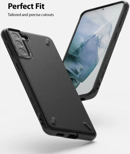 Ringke Onyx Samsung Galaxy S21 Plus Hoesje Flexibel TPU Zwart afbeelding 3