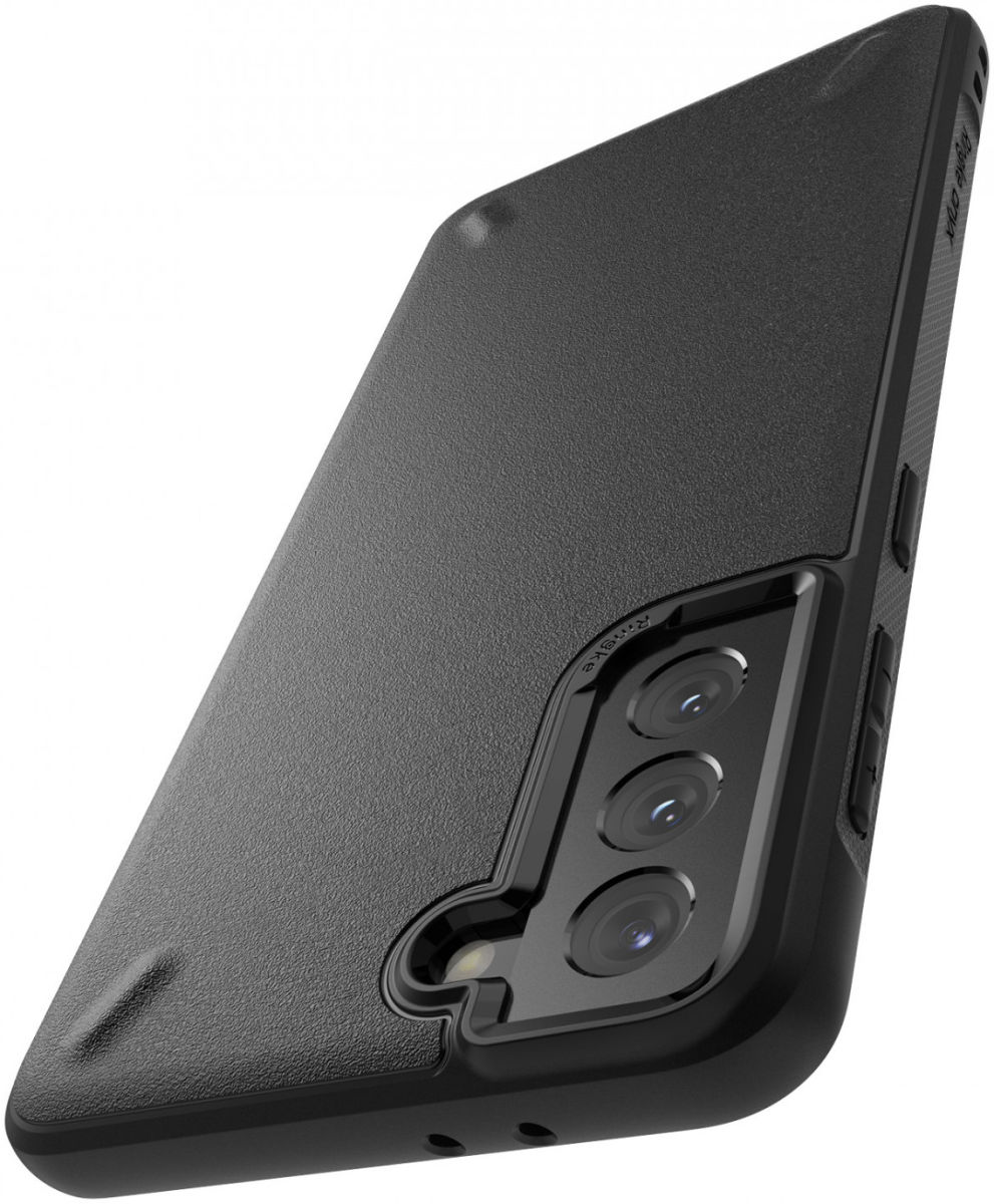 Ringke Onyx Samsung Galaxy S21 Plus Hoesje Flexibel TPU Zwart afbeelding 9