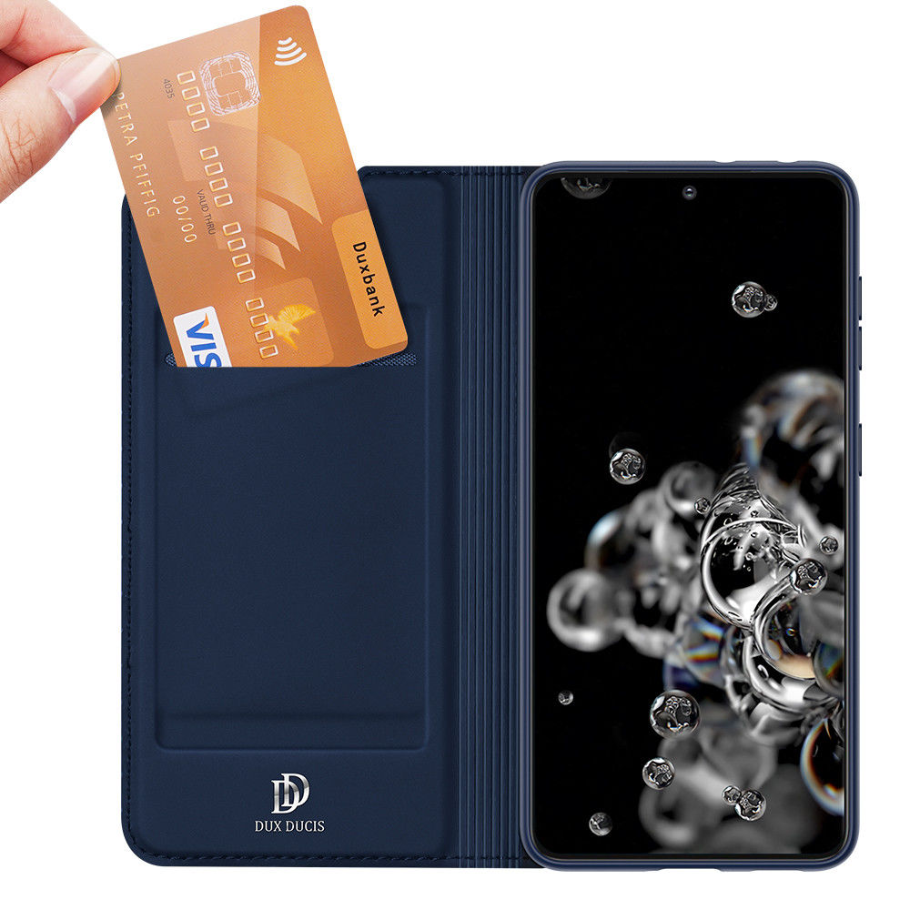 Dux Ducis Skin Pro Series Samsung Galaxy S21 Ultra Hoesje Blauw afbeelding 2
