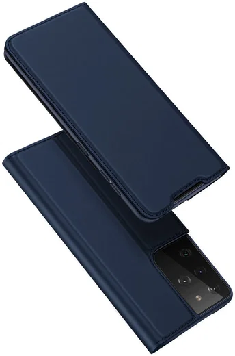 Dux Ducis Skin Pro Series Samsung Galaxy S21 Ultra Hoesje Blauw afbeelding 9