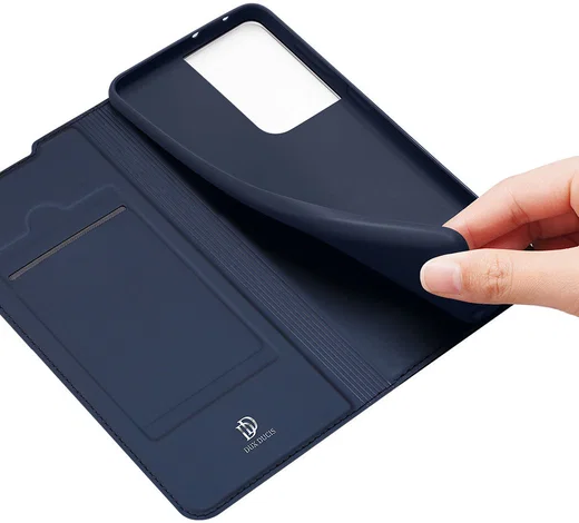 Dux Ducis Skin Pro Series Samsung Galaxy S21 Ultra Hoesje Blauw afbeelding 5