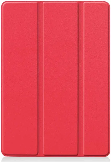Apple iPad 10.2 (2021/2020/2019) Hoes Tri-Fold Book Case Rood afbeelding 13