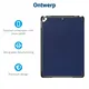 Apple iPad 10.2 (2021/2020/2019) Hoes Tri-Fold Book Case Blauw afbeelding 3