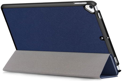 Apple iPad 10.2 (2021/2020/2019) Hoes Tri-Fold Book Case Blauw afbeelding 13