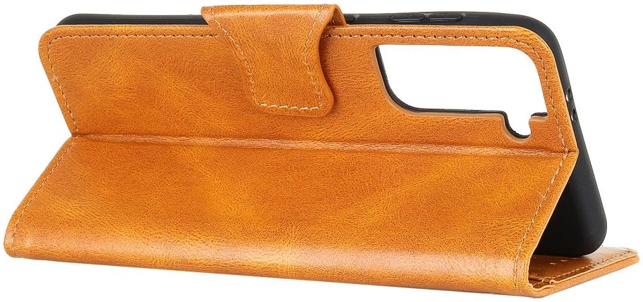 Samsung Galaxy S21 Hoesje Wallet Book Case Bruin afbeelding 9
