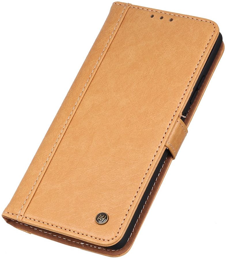 Samsung Galaxy S21 Hoesje Portemonnee Kunstleer Book Case Bruin afbeelding 8