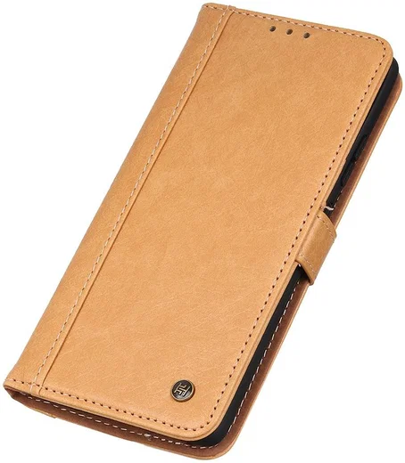 Samsung Galaxy S21 Hoesje Portemonnee Kunstleer Book Case Bruin afbeelding 8