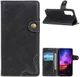 Samsung Galaxy S21 Plus Hoesje Portemonnee Drukknoop Sluiting Zwart afbeelding 5